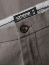 Ombre Clothing Muške chino hlače REGULAR FIT s finom strukturom - sive