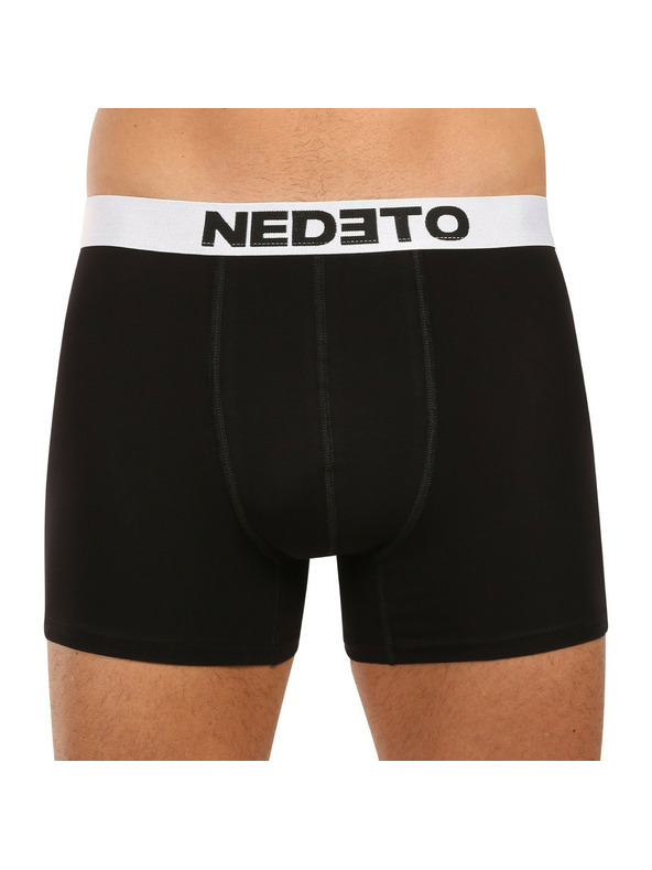 Nedeto Set od pet - muške bokserice Nedeto crne