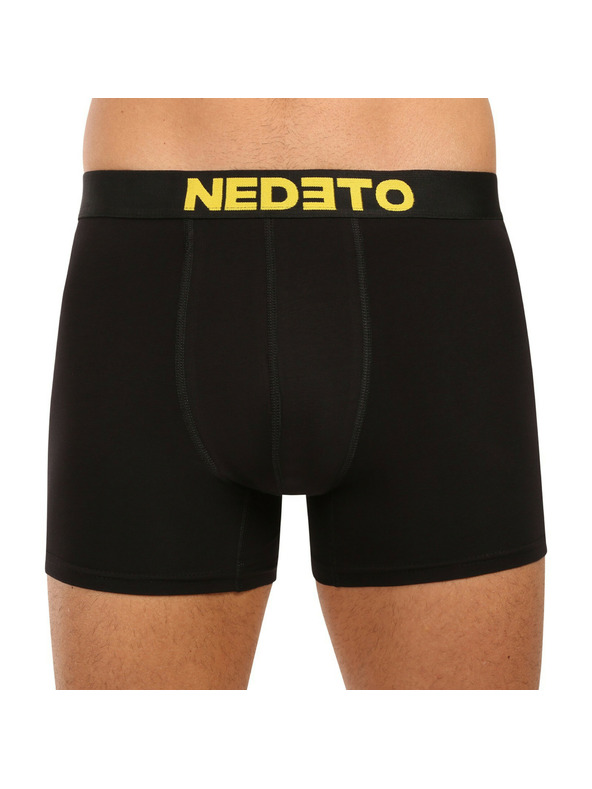 Nedeto Set od pet - muške bokserice Nedeto crne