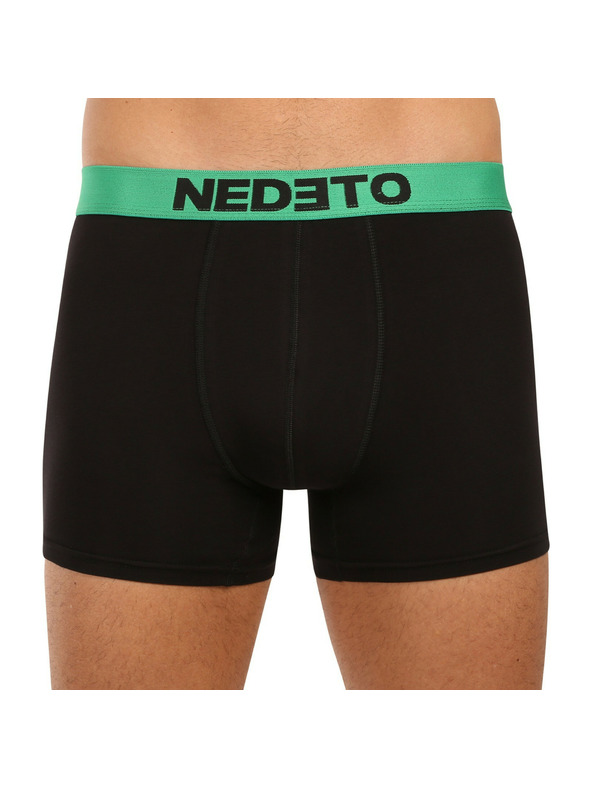 Nedeto Set od pet - muške bokserice Nedeto crne
