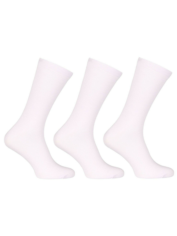 Nedeto Set od tri - Nedeto visoke bambusove čarape bijele