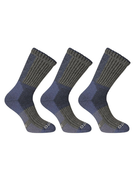 Nedeto Set od tri - Nedeto visoke zimske čarape plave