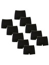 Nedeto Set od deset - (8+2 besplatno) muške bokserice Nedeto basic crne