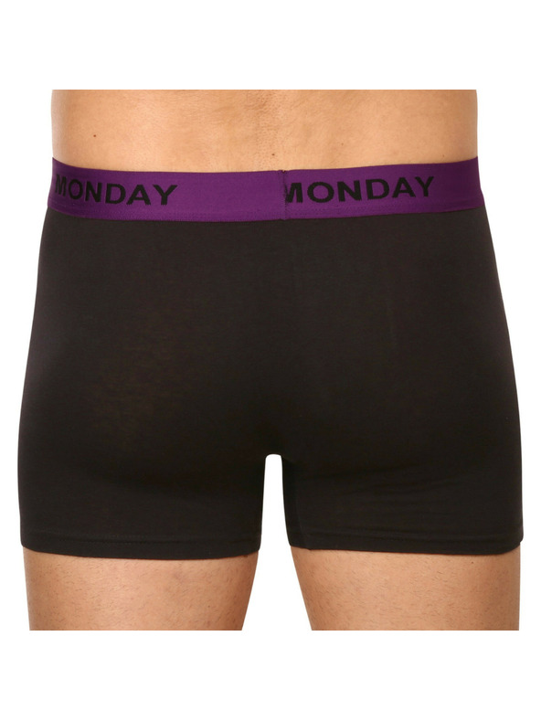 Nedeto Set od sedam - muške bokserice Nedeto crne