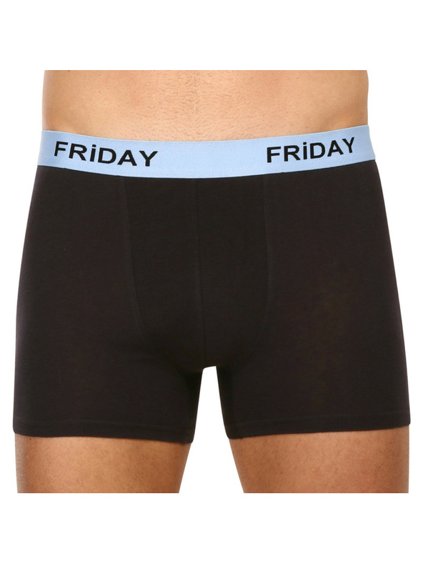 Nedeto Set od sedam - muške bokserice Nedeto crne