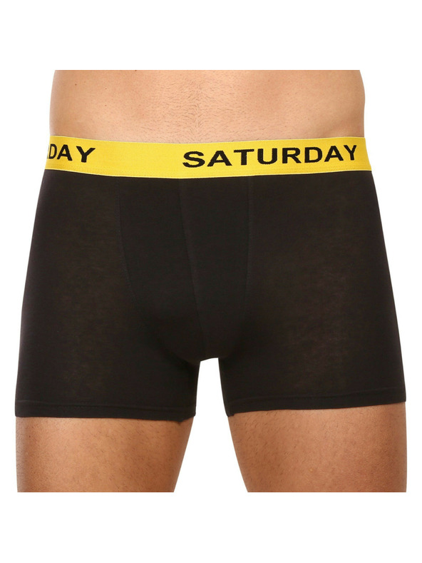 Nedeto Set od sedam - muške bokserice Nedeto crne