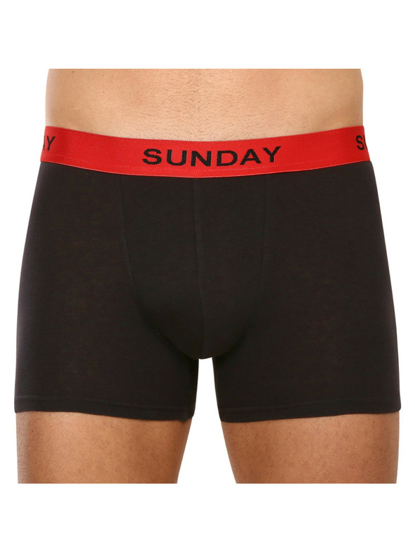 Nedeto Set od sedam - muške bokserice Nedeto crne