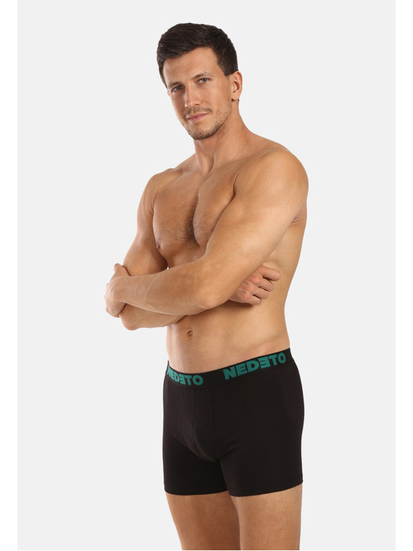 Nedeto Set od tri - muške bokserice Nedeto crne