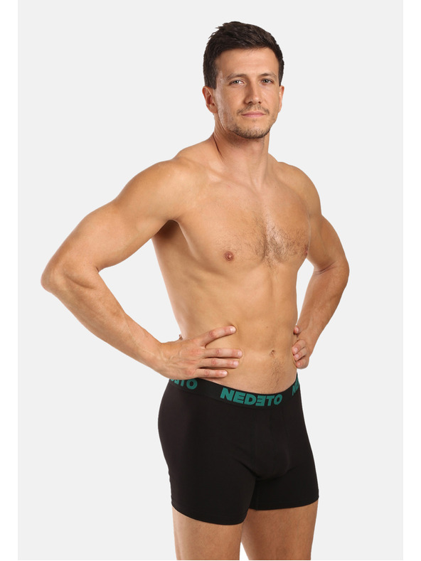 Nedeto Set od tri - muške bokserice Nedeto crne