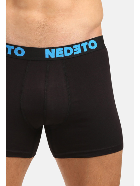 Nedeto Set od pet - muške bokserice Nedeto crne