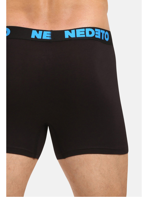 Nedeto Set od pet - muške bokserice Nedeto crne