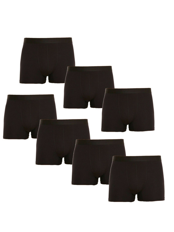 Nedeto Set od sedam - muške bokserice Nedeto crne