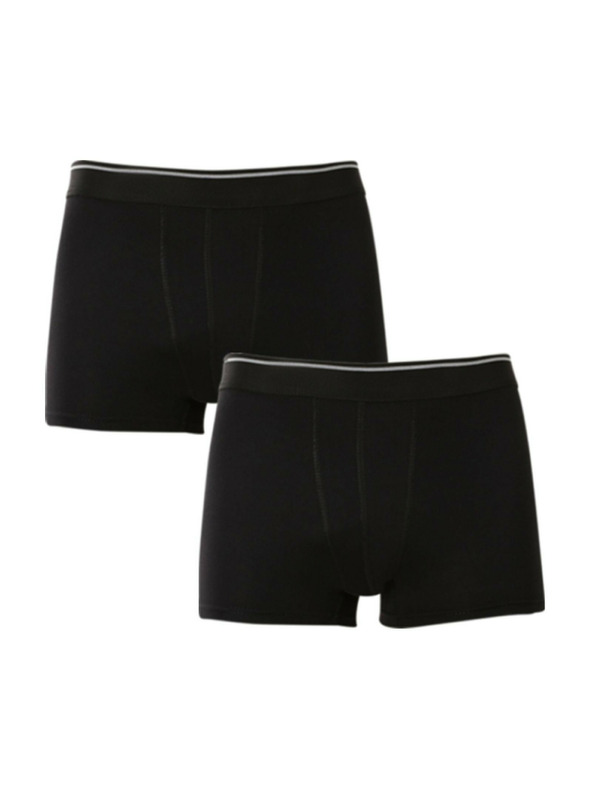 Nedeto Set od dva - muške bokserice Nedeto basic crne