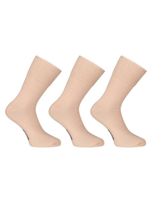 Nedeto Set od tri - visoke medicinske čarape Nedeto bež boje