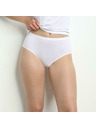 DIM Ženske pamučne gaćice 2 kom - crna - bijela