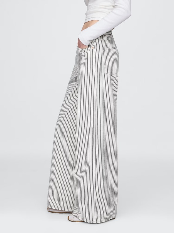 GAP Prugaste široke traperice GAP