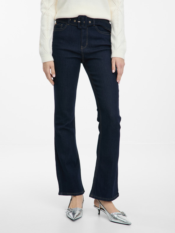 Orsay Tamnoplave ženske bootcut traperice ORSAY