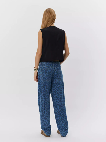 Sofie Schnoor Plave ženske traperice s uzorkom Sofie Schnoor