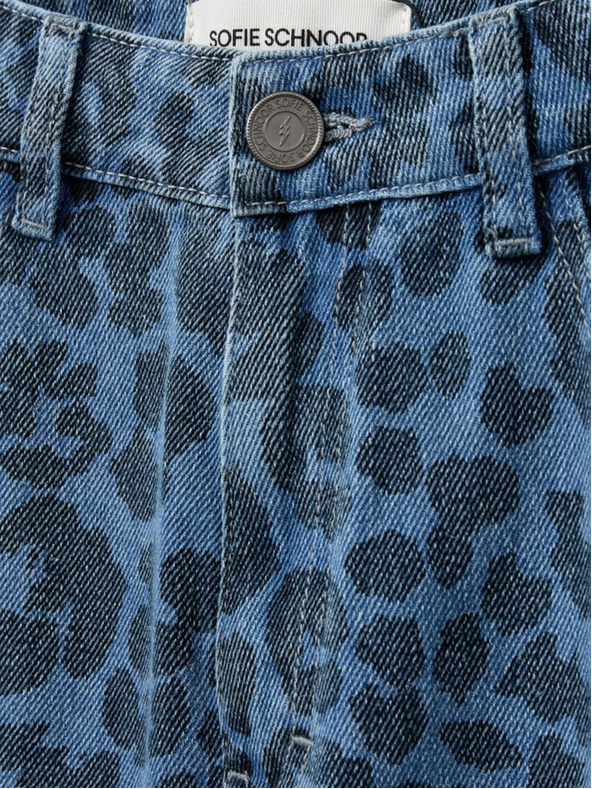 Sofie Schnoor Plave ženske traperice s uzorkom Sofie Schnoor