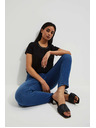 Moodo Ženske traperice Moodo – tamno plave