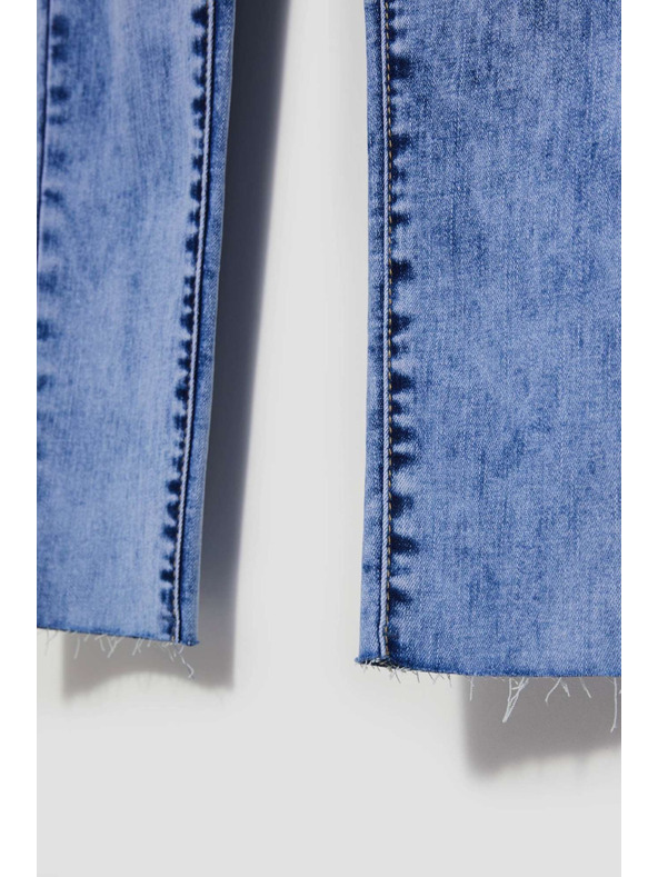 Moodo Ženske traperice Moodo – tamno plave