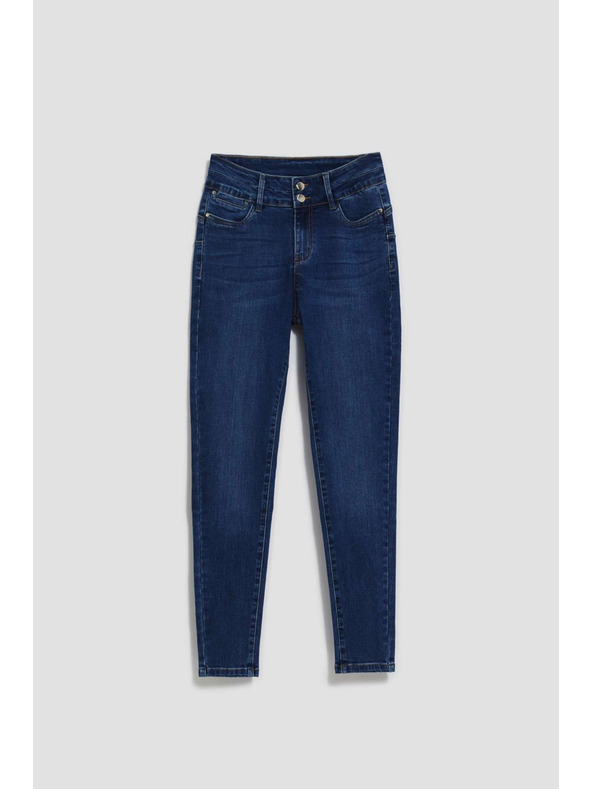 Moodo Ženske traperice Moodo – tamno mornarsko plava