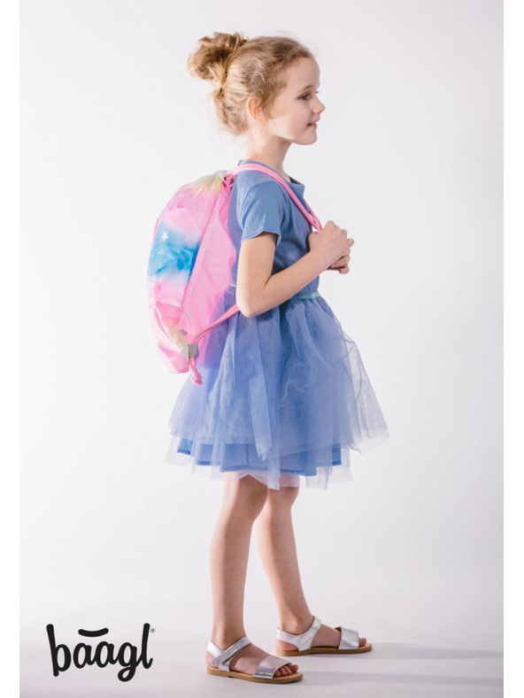 BAAGL  BAAGL Vreća s džepom Rainbow Unicorn