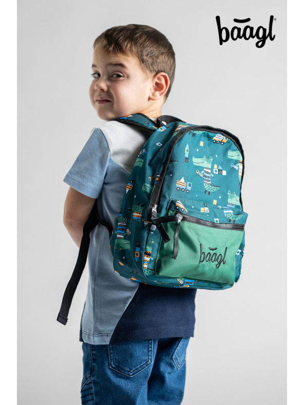 BAAGL  BAAGL Predškolski ruksak Krokodil