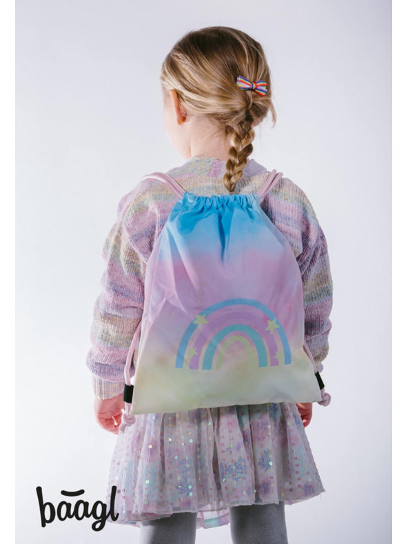 BAAGL  BAAGL Predškolska vreća Rainbow