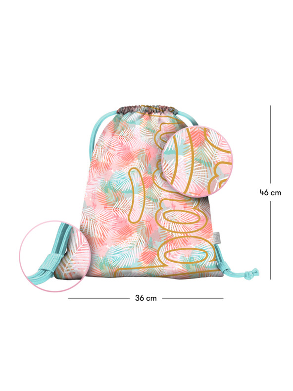 BAAGL  BAAGL 3 SET Skate Sunset: ruksak, pernica, vrećica