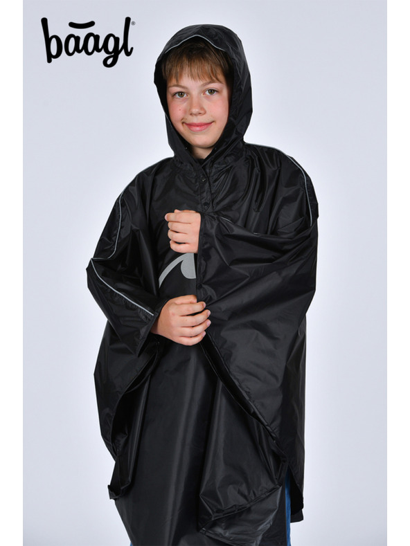 BAAGL  BAAGL Outdoor kabanica poncho Batman Logo vel. L (150 -170 cm)