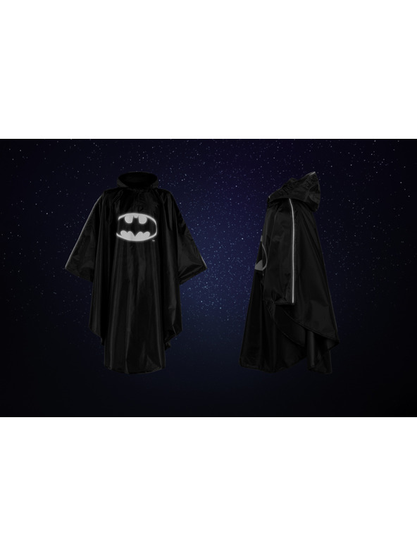 BAAGL  BAAGL Outdoor kabanica poncho Batman Logo vel. L (150 -170 cm)