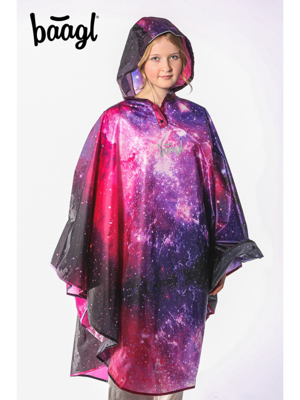 BAAGL  BAAGL Outdoor kabanica poncho Galaxy vel. L (150 -170 cm)