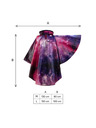 BAAGL  BAAGL Outdoor kabanica poncho Galaxy vel. L (150 -170 cm)
