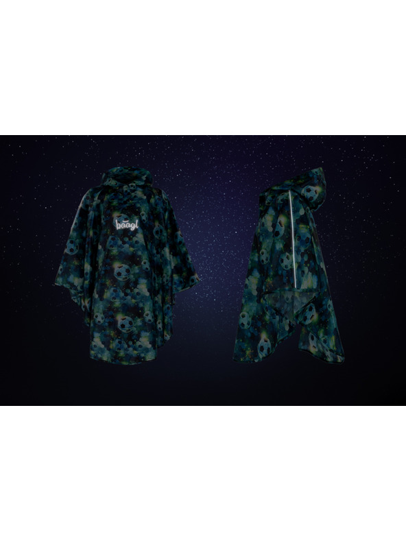 BAAGL  BAAGL Outdoor kabanica poncho Nogomet vel. S (110 -130 cm)