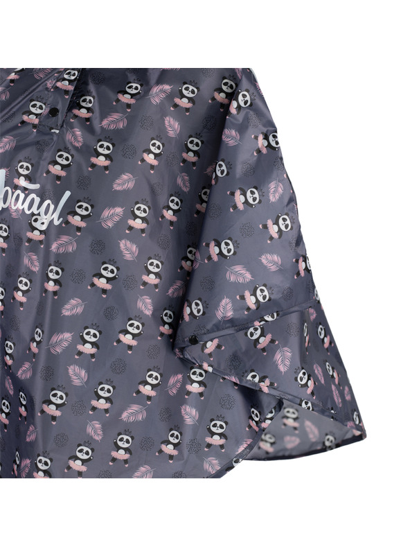 BAAGL  BAAGL Outdoor pončo kabanica Panda vel. XS (90 -110 cm)