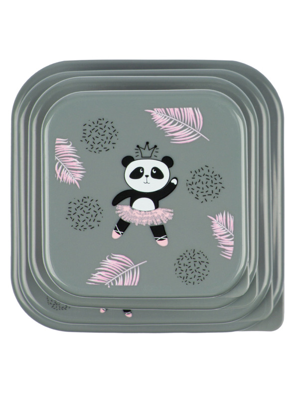 BAAGL  BAAGL Kutija za užinu 4 u 1 Panda