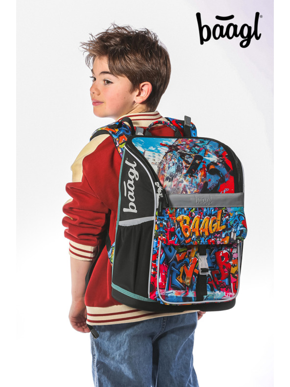 BAAGL  BAAGL Školska aktovka Zippy Skatepark