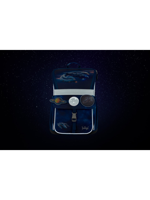 BAAGL  BAAGL Školska aktovka Zippy Svemirski brod
