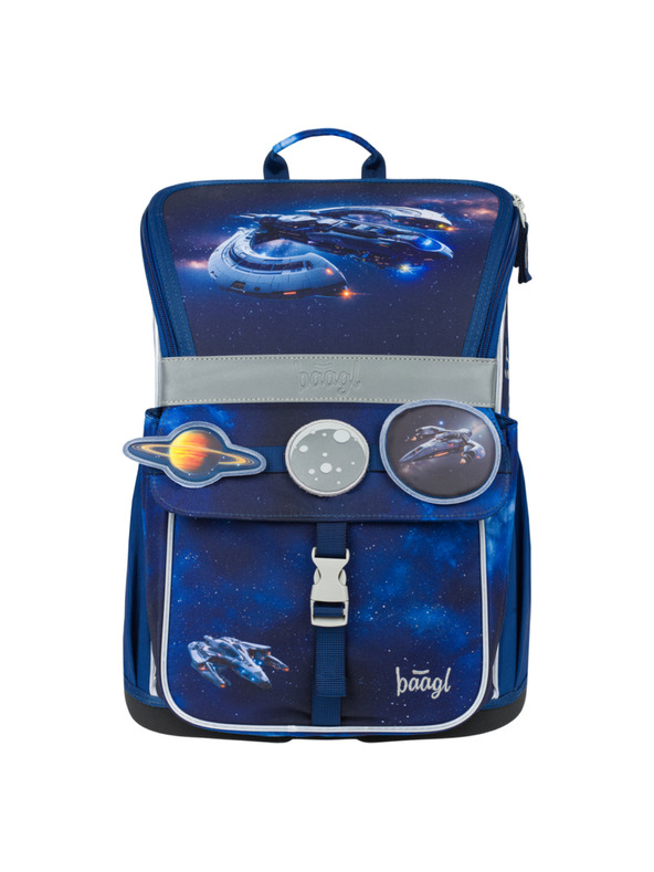 BAAGL  BAAGL SET 3 Zippy Svemirski brod: aktovka, pernica, vrećica