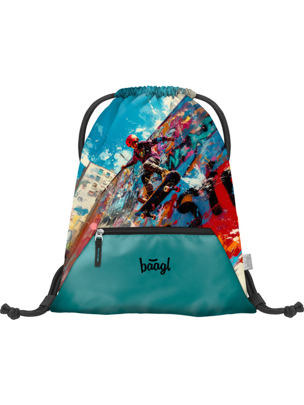 BAAGL  BAAGL SET 3 Zippy Skatepark: aktovka, pernica, vrećica