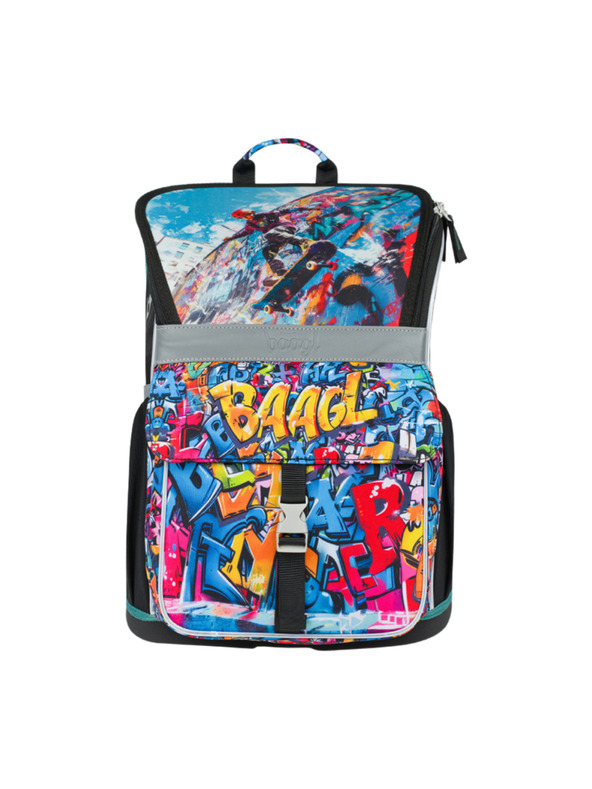 BAAGL  BAAGL SET 3 Zippy Skatepark: aktovka, pernica, vrećica