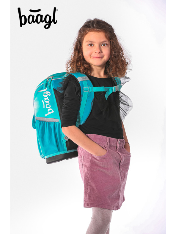 BAAGL  BAAGL SET 3 Zippy Delfin: torba, pernica, vrećica