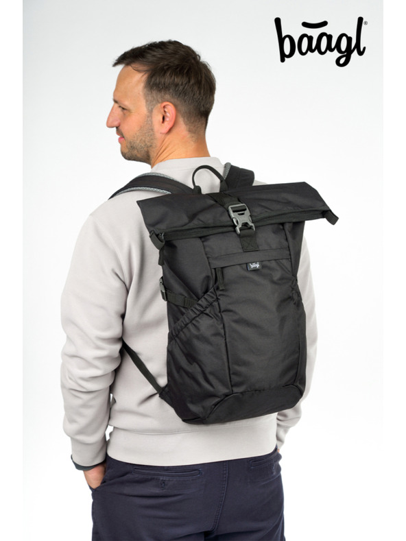 BAAGL  BAAGL Ruksak Roll Black GRS