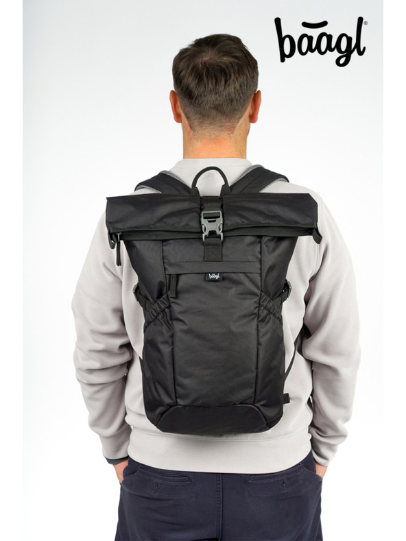BAAGL  BAAGL Ruksak Roll Black GRS