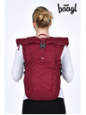 BAAGL  BAAGL Ruksak Roll Burgundy GRS