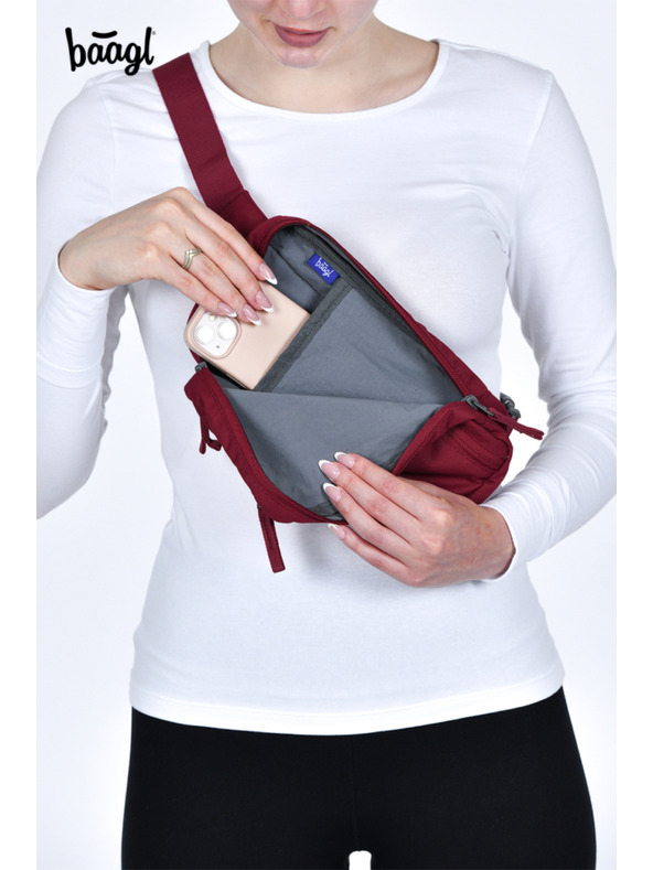 BAAGL  BAAGL Sportska torbica Go Burgundy GRS