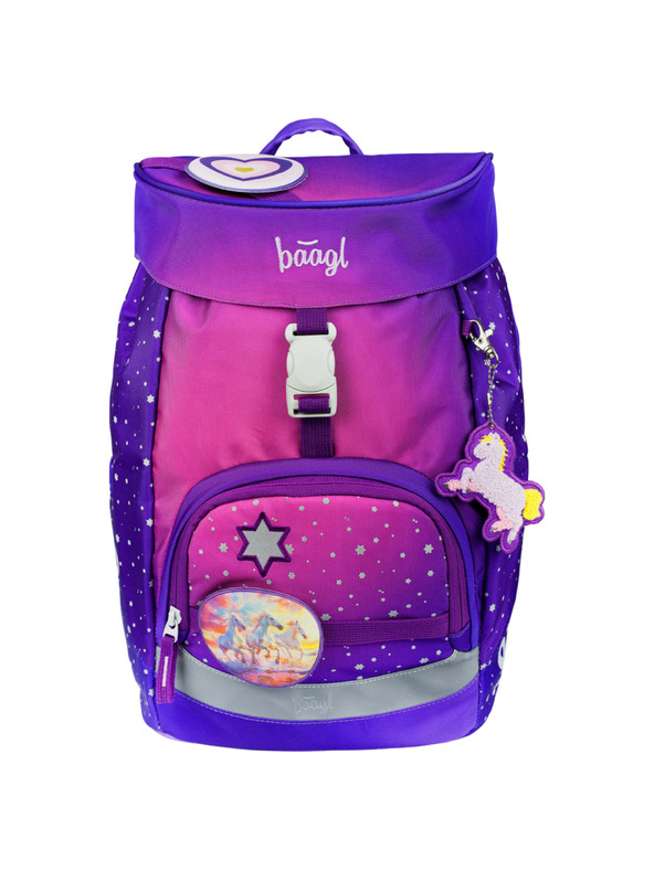 BAAGL  BAAGL Školski ruksak Airy Konji srca