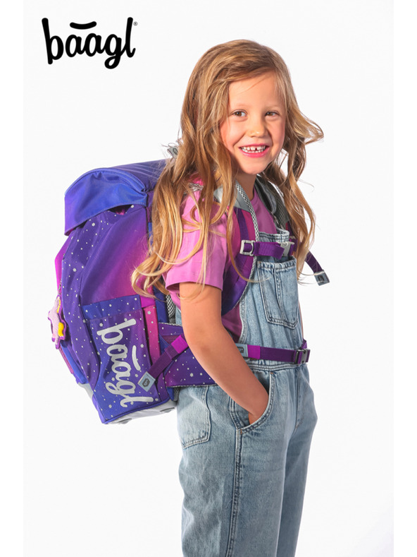 BAAGL  BAAGL Školski ruksak Airy Konji srca