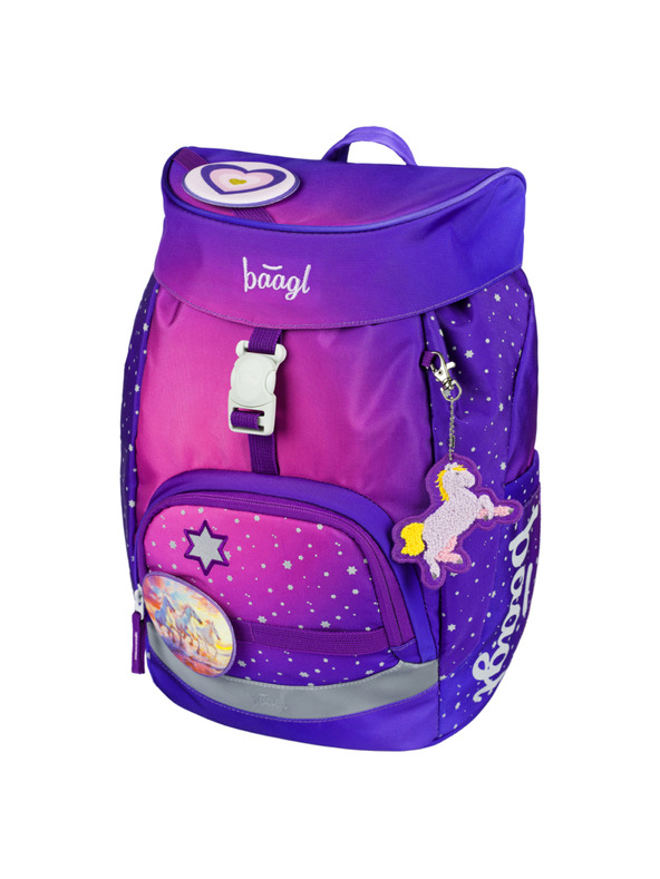 BAAGL  BAAGL Školski ruksak Airy Konji srca